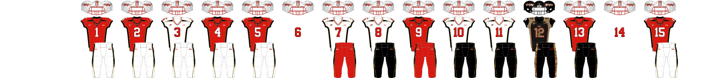 Maryland 2010 Uniform Combos