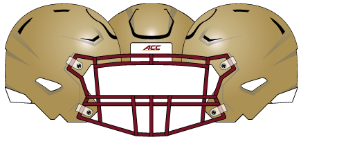 Boston College Gold Helmet