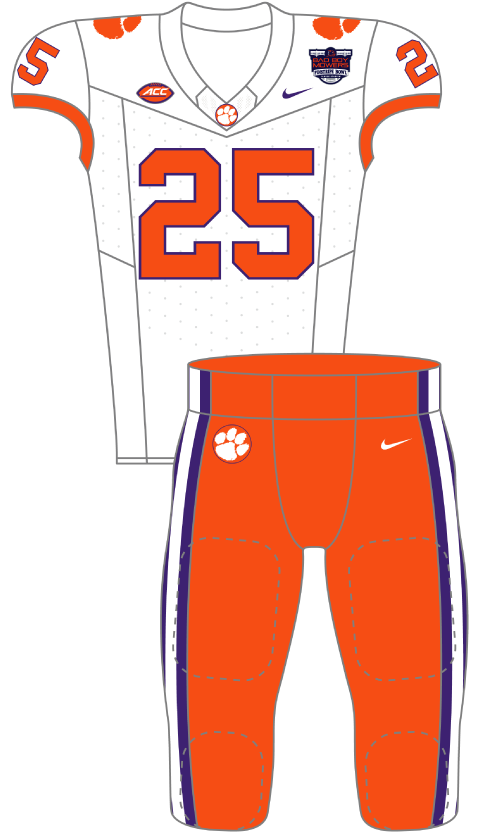 clemson 2025 White