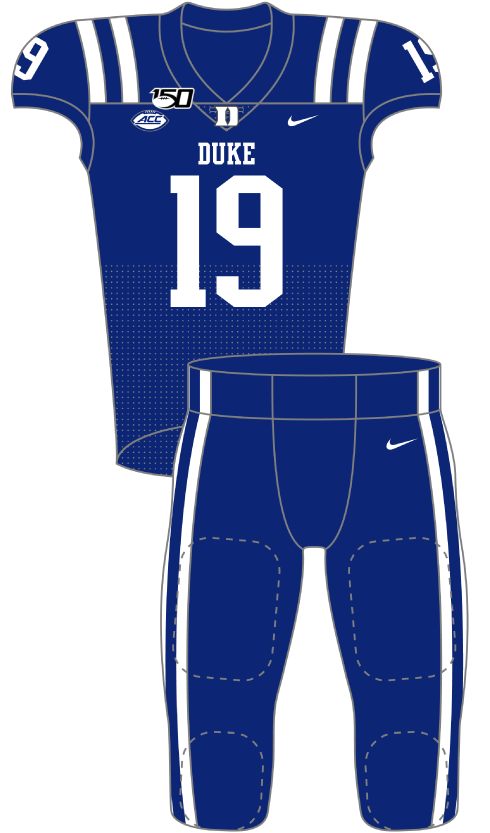 Duke 2019 Blue Uniform