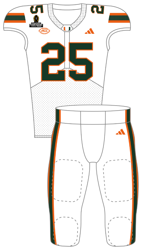 Miami 2025 First Round Uniform