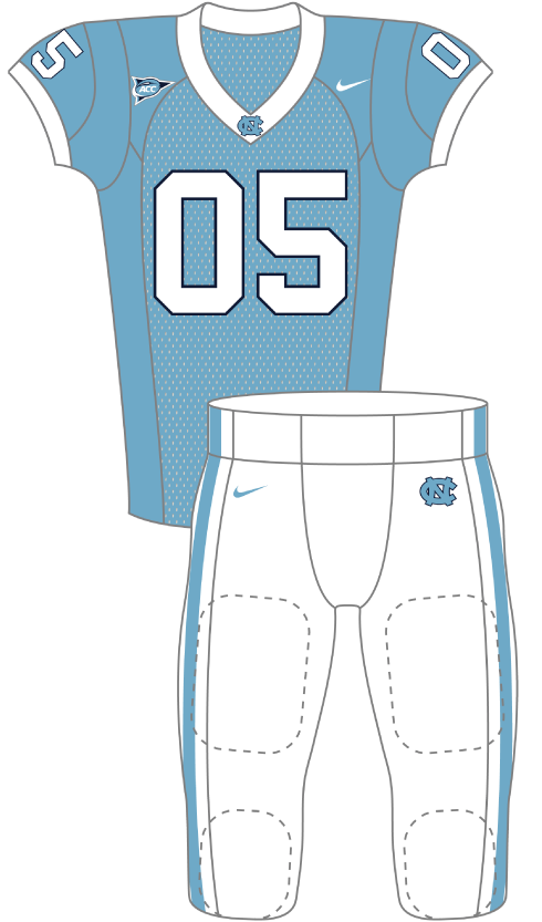 North Carolina 2005 Blue Uniform