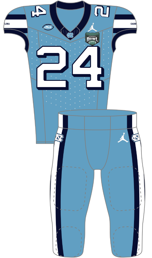 North Carolina 2024 Blue Fauxback Uniform