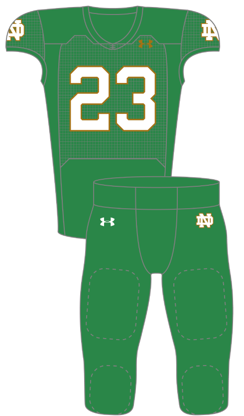 Notre Dame 2023 Green