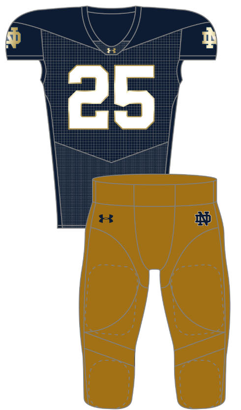 Notre Dame 2025 Blue