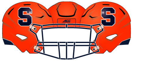 Syracuse 2014 Helmet Orange