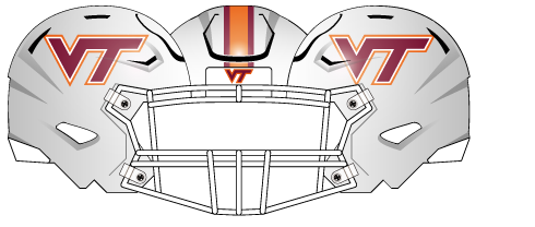 Virginia Tech 2022 White Helmet