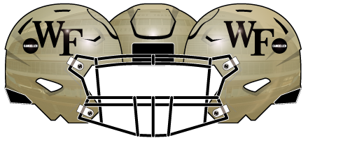 Wake Forest 2020 Cancelled Helmet
